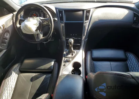 2018 Infiniti Q50 Red Sport 400 from USA, damaged, VIN JN1FV7AP4JM460064